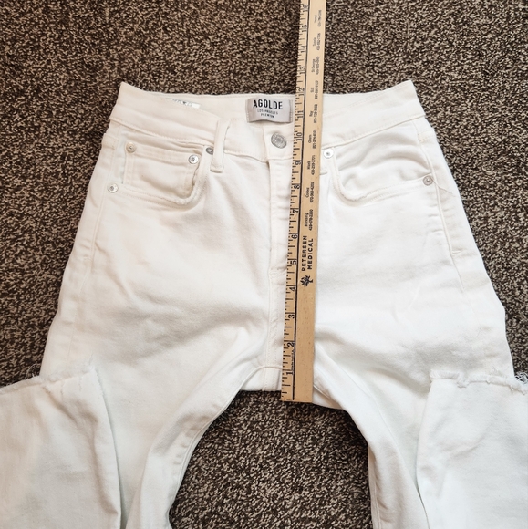 AGOLDE Sophie High Rise Skinny Crop Size 25 - Picture 9 of 10